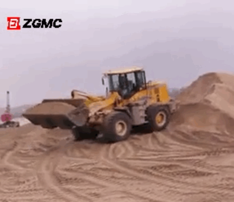 Wheel loader used in  Croatia