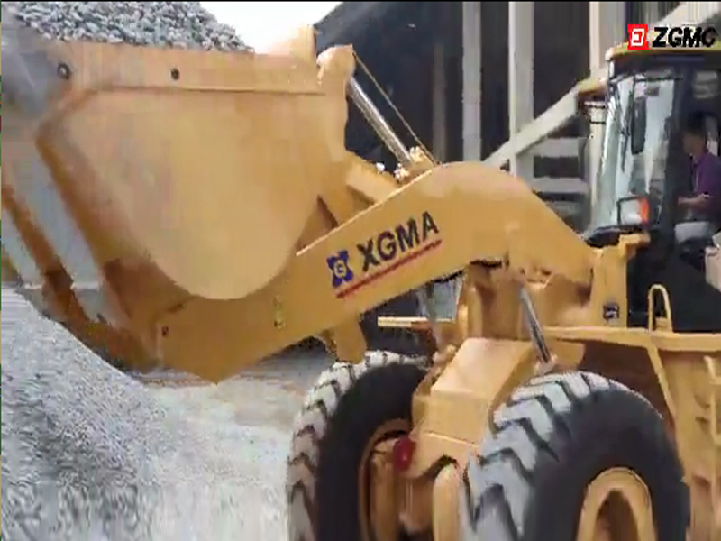 Wheel loader uesd in nuclear power station