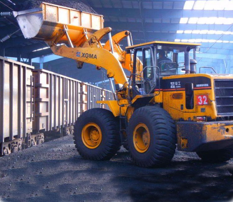 Wheel loader used in Brazil