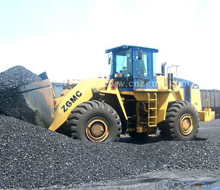 Wheel loader used in Bolivia