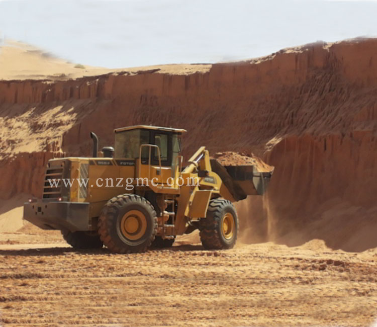 Wheel loader used in Canada