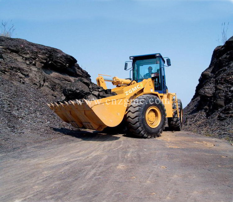 Wheel loader used in South Korea