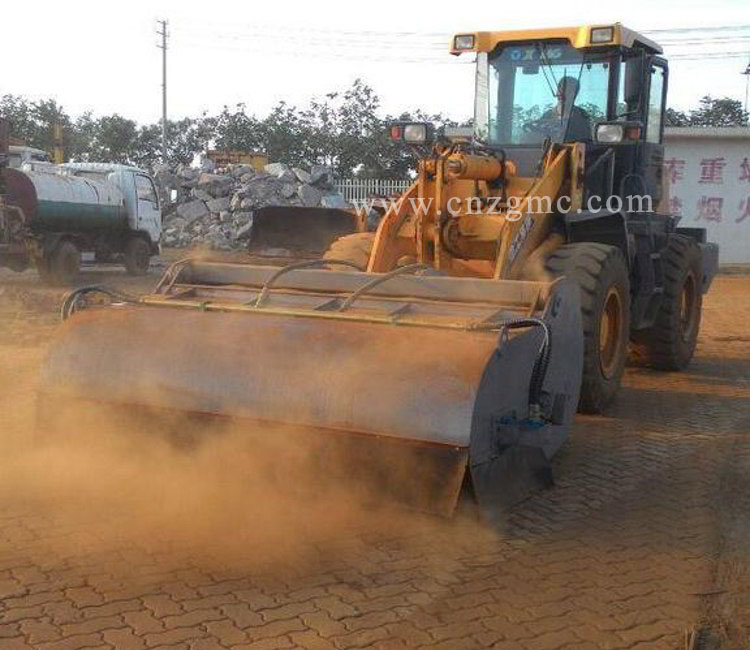 Wheel loader used in China