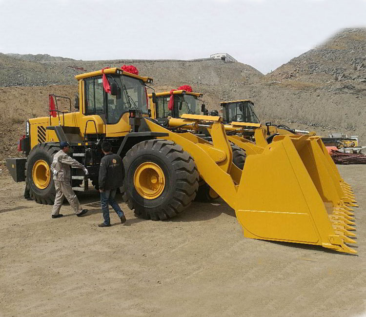 Wheel loader used in Singapore