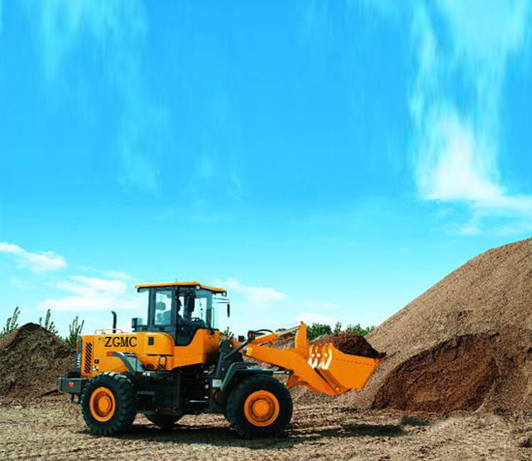 Wheel loader used in Bolivia