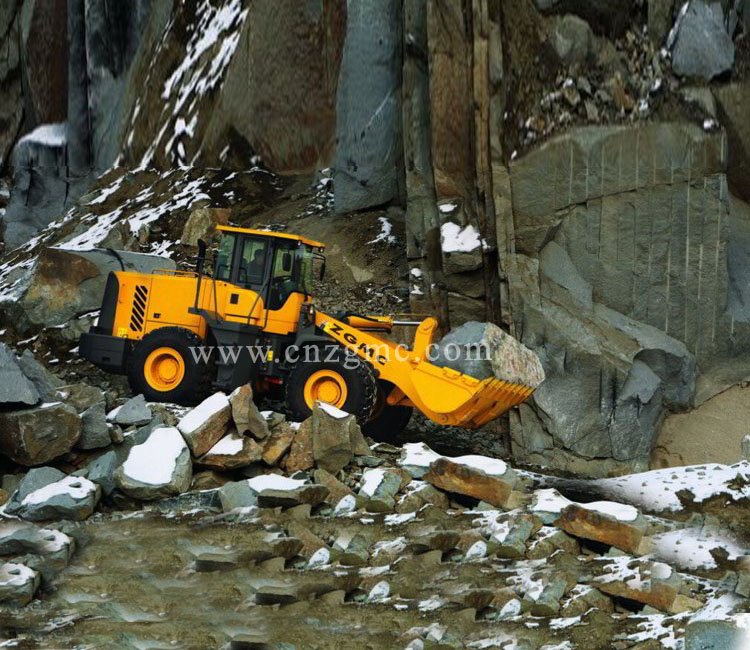 Wheel loader used in Russia