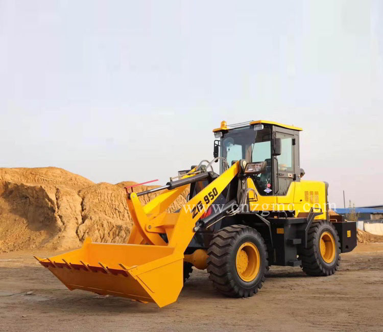 Wheel loader used in  Tunisia