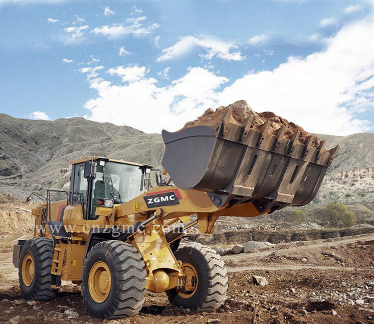 Wheel loader used in Qatar