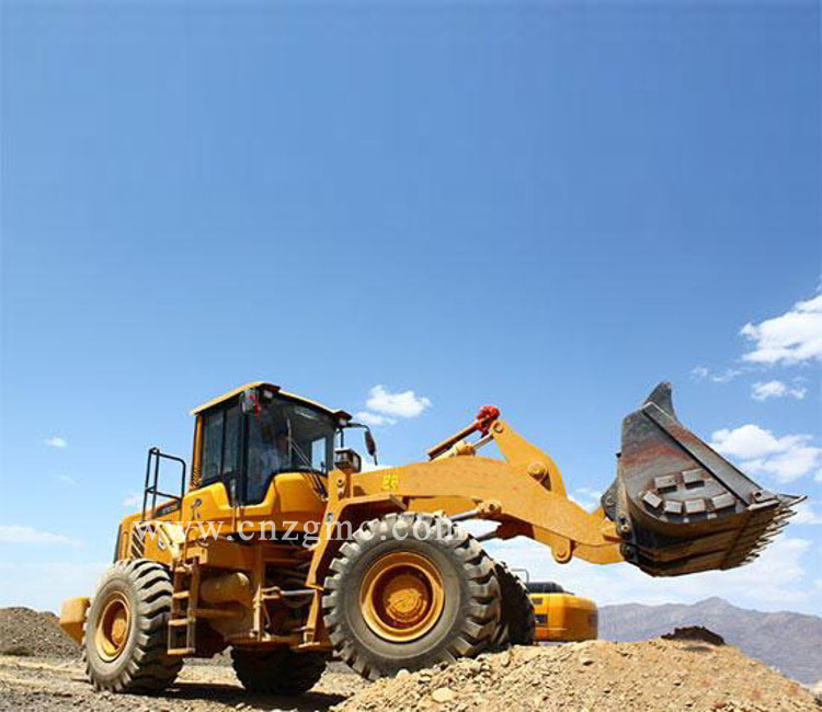 Wheel loader used in Senegal